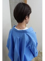 コルク バイ マグ 松本駅前(COLK by Mag)&nbsp;20代30代40代小顔ハンサムショートアッシュブルーブラック