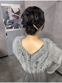 ふわふわシニヨン