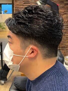 フラココ 神楽坂(hurakoko kagurazaka) 【担当：森口】2ブロック×ニュアンスパーマ