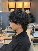 men's/MEN'S/メンズカット/メンズパーマ/郡山/フェザーパーマ
