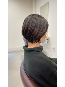 フェミニンショートボブ