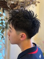 トコトコボーイ(TOCOTOCOBOY) 束感GOOD!中学生フェードカット