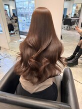 ルル(Lulu) 梅田/ブラウン/ベージュ/レイヤー/前髪カット/縮毛矯正/髪質改善