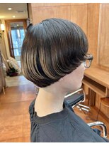 ユー(yuu) マッシュショート【黒髪/阿波座/新町/西長堀/本町/四ツ橋/ボブ】