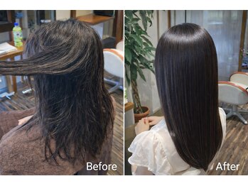 ドゥ プログレス(de Progress)の写真/SNSで話題のメテオストレート!アルテマストレートで極上の輝きを◎