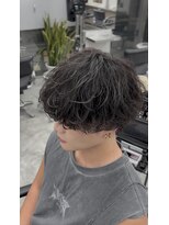 オム ブランシェ(HOMME BLANCHE’) 【Ryo】シャドウパーマウルフ