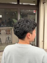 スウェル 押上店(Swell)&nbsp;簡単セットオールバックパーマ