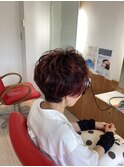 ピンクメッシュ
