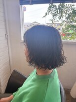アズグロウ エクラ(AS GROW 'eclat) フワッフワボブデジパスタイル外ハネボブ