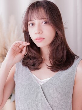 カバーヘア ブリス 大宮西口(COVER HAIR bliss) ゆるふわくびれカールフレンチバングレイヤーカット20代大宮a