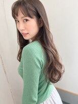 ナップヘアー(nap hair)&nbsp;髪質改善×透明感ベージュの大人ゆるふわロング