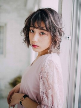 プランタンバイフラミューム 大和店(PRINTEMPS by flammeum) ふんわりパーマ×ボブ【大和】