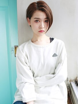 バース(BIRTH) 天神【BIRTH】ワンサイドショート×ベージュカラー 5