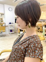 モリオ フロム ロンドン 成増店 【morio成増/米村】大人かわいいショート 髪質改善