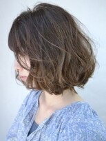 ティーラック(T:Luck)&nbsp;人気のボブルフでナチュラルカール[下北沢/髪質改善/縮毛矯正]