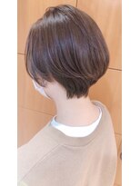 ネオリーブアーチ 武蔵小山店(Neolive arch)&nbsp;ヌーディーベージュハイライト　×　大人ボブ【武蔵小山美容室】