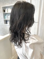 キャアリー(Caary)&nbsp;福山市美容室Caary トレンド 人気ウルフパーマ