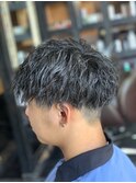 ツイストパーマ×マッシュ