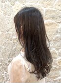 大人かわいいヘア/カーキグレージュ/ラフニュアンス