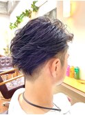 爽やかメンズツーブロックスタイル【メンズカット/お台場】