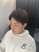 透明感抜群！ミルクティーアッシュ☆アップバング♪
