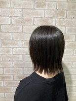 アヌエ(Anue) ワンレンボブスタイル