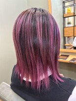 ヘアーコレット(hair Colet)&nbsp;ピンクバレイヤージュ