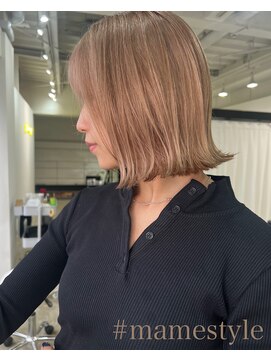 ディセンシー(Dicency) Dicency(マオ)ブロンドベージュ×外ハネボブ