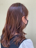 エイト オキナワ 沖縄新都心店(EIGHT okinawa)&nbsp;【EIGHT沖縄】お客様スタイル_ピンクブラウンカラー