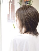 ヘアー カフェ コトノハ(hair cafe kotonoha)&nbsp;【コトノハ】ボブウルフ髪質改善栗色うるツヤキレイめカジュアル