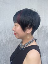 エムタニグチミュー(MTANIGUCHI Mieux)&nbsp;ワンポイント_#メッシュ_#アシメショート