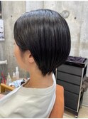 まとまりくびれショート/甘辛MIX/耳かけショート