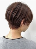 30代40代大人女性/前髪ありショートボブ/ショートヘア/髪質改善