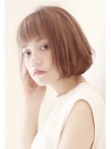 【 Ｉ. 】30代からのナチュラル前下がりショートボブ　川口