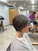 大人世代の為のショートヘア