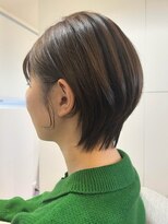 フレイムスヘアデザイン(FRAMES hair design)&nbsp;襟足すっきり耳掛け大人ショート