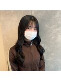 黒髪ロング10代20代プルエクステ名古屋美容室