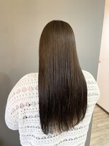 ココカラヘアー ニコ(cococara hair nico)&nbsp;グレージュ/赤み無しカラー/ロングヘア/艶髪