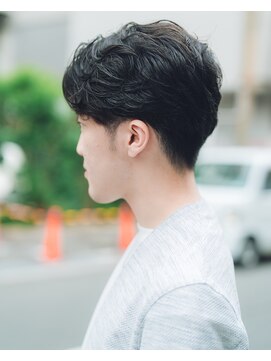 カフ(CAF) CAF河内 マッシュパーマ メンズパーマ 20代30代 大阪 心斎橋