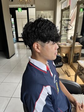 アイズ 海老名(AIZU) スペインカール メンズパーマ スパイラルパーマ メンズカット