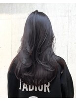 サイン 渋谷(SIGN)&nbsp;ザクザクレイヤーカット巻き方簡単ミディアムロング韓国表参道