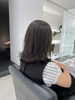 ノーム(NORME)&nbsp;【新城】ブリーチなし透明感カラー アッシュグレーカラー