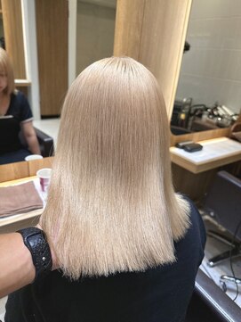 アレンヘアー 松戸店(ALLEN hair) ホワイトミルクティー【ダブルカラー/松戸】