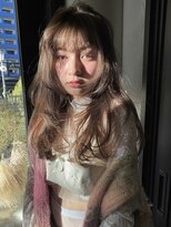 アンドスタイル(&style)&nbsp;ブリーチなしのダブルカラー　オリーブベージュ　オリーブカラー