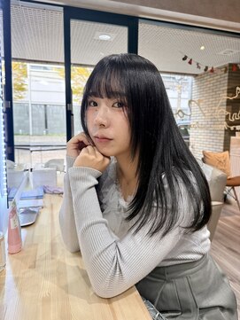 ノエ(Noe) 韓国ヘアグレージュカラーブリーチ無し髪質改善ボブレイヤーボブ