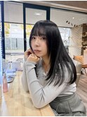 韓国ヘアグレージュカラーブリーチ無し髪質改善ボブレイヤーボブ