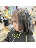 ひみつきち&nbsp;成人式イメチェンカラー★シルバーアッシュ