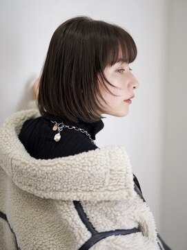 ヘアサロン セロ(Hair Salon SERO) 【セロ姫路】大人ボブ_顔周りレイヤー_内巻きボブ