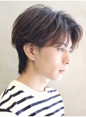 センターパート韓国風ショート