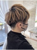 レディース刈り上げマッシュショート